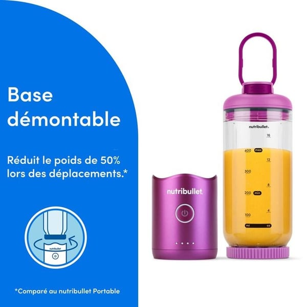 Blender Nutribullet FLEX kannettava - Violetti NBP013VT