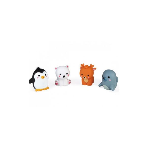 4 Polar Animals Bath Squirters