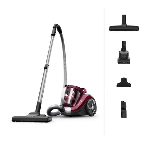 Pölynimuri ilman pussiketta - Rowenta - Compact Power XXL - 900 W - 2,5 L - Punainen
