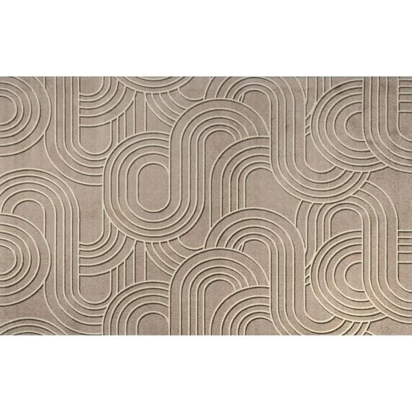 Dörrmatta Sand Twist Tvättbar golvmatta 175 x 110 cm tvätt+torr DECOR