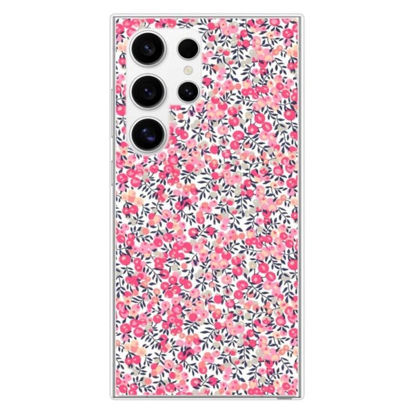 Tryckt silikonfodral kompatibelt Samsung Galaxy S24 Ultra Liberty Wiltshire Rose