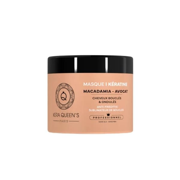 Kera Queens Mask Kératine och Macadamia Avokado 500 ml