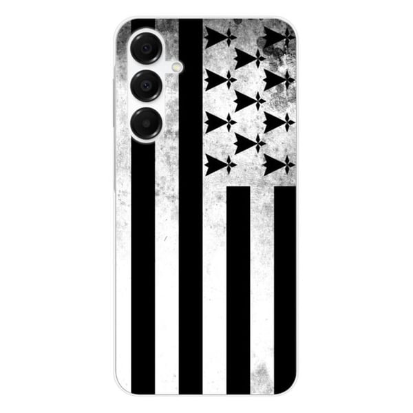 Silicone-fodral - Kompatibel med Samsung Galaxy A36 5G - design med Bretagneflaggan