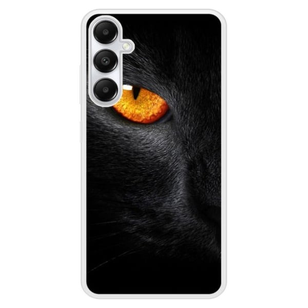 Coque i förstärkt silikon med tryck, kompatibel med Samsung Galaxy A25 Panteröga
