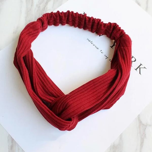 Bandeau - AVIZAR - Kryssad - Ribbad - Chic - Bordeaux
