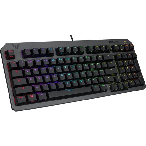Spilkeyboard - ASUS - TUF Gaming K3 GEN II - Hybrid mekanisk - Baggrundsbelyst - Vandafvisende