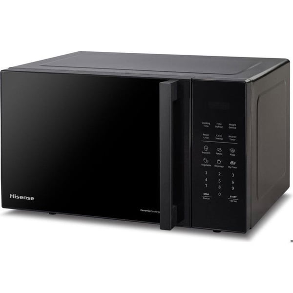 Mikroovn monofunktion - HISENSE - H25MOBSH7 - Sort - Fritstående - Producentgaranti