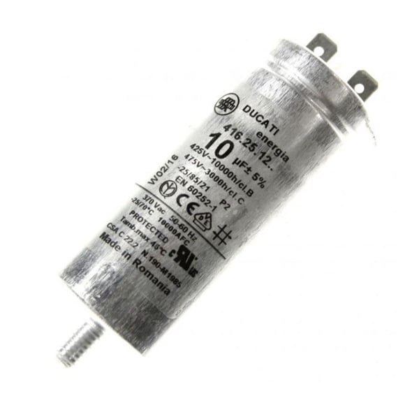 Torkkondensator 10µF-400/450V WHIRLPOOL VT595 AWZ231 AWZ8238