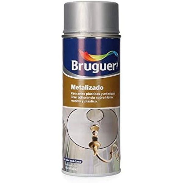 METALIZADO SPRAY PLATA 0,4L 5198002 BRUGUER