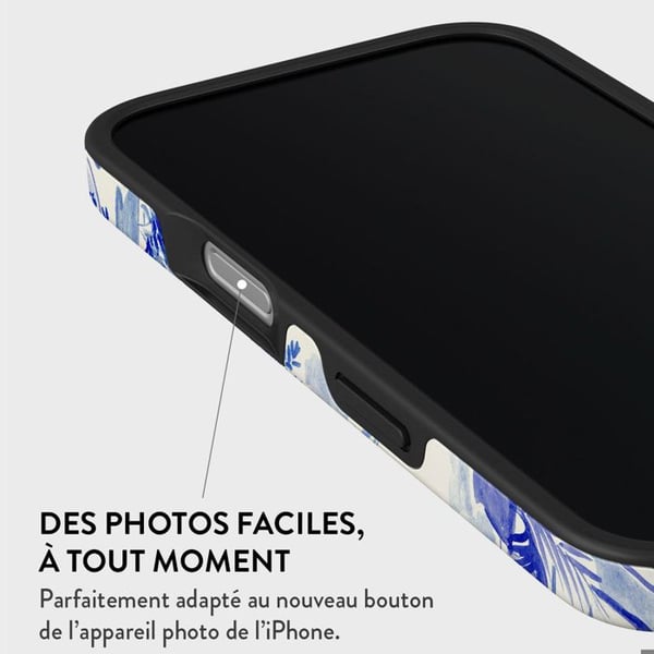 MagSafe-skal - BURGA - Apple iPhone 16 - Motif Sobremesa - Blå - Tough