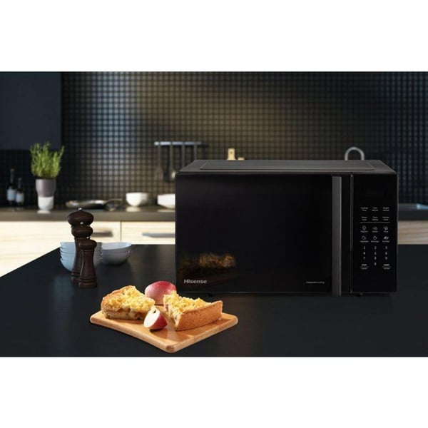 Mikroovn monofunktion - HISENSE - H25MOBSH7 - Sort - Fritstående - Producentgaranti
