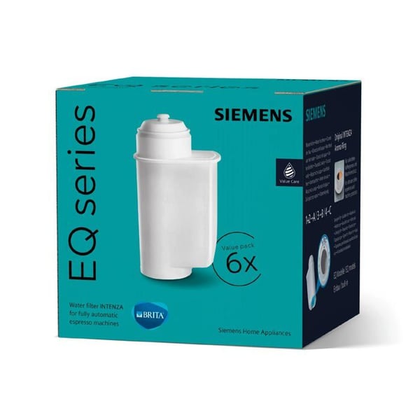 Vattenfilter - Siemens - TZ70063A - Paket med 6 - Minskar hårdheten - Justerar kranvattnet