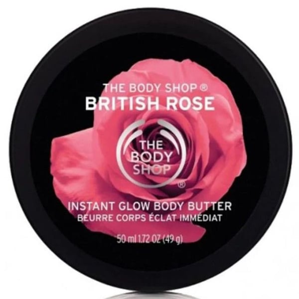 The Body Shop Kroppssmör Instant Glow British Rose 50 ml