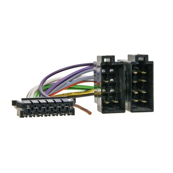 Bilradioadapterkabel-> ISO JVC 13 PIN