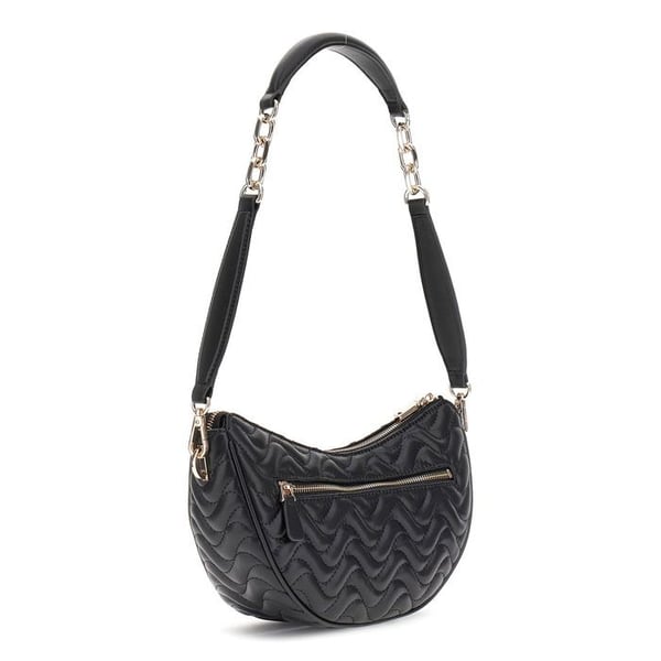 GUESS Svart axelväska för kvinnor - Melisandra Top Zip Shoulder Bag 309955