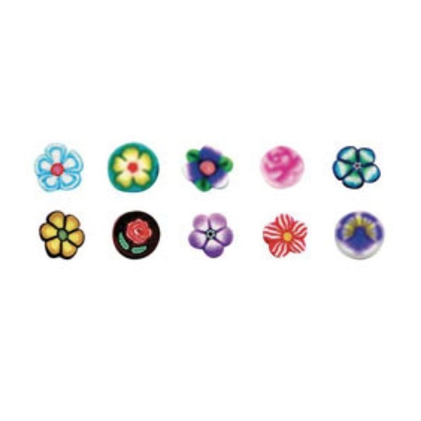 Mini mini blommor i remsor