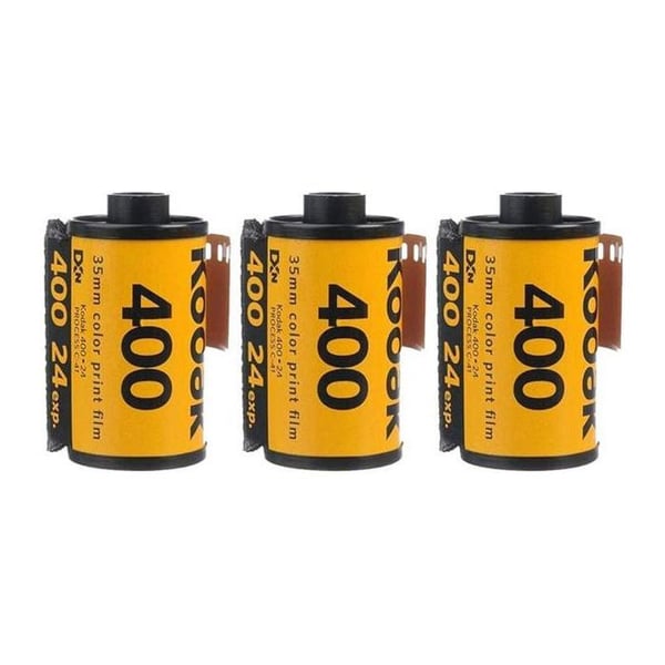 Foto Film - KODAK - Ultramax 400 Färg 24 Bilder – Paket med 3 stycken