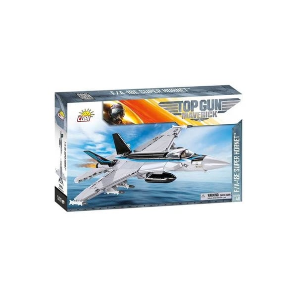 Flygplansbyggsats - COBI - Super Hornet junior silver - 570 stycken