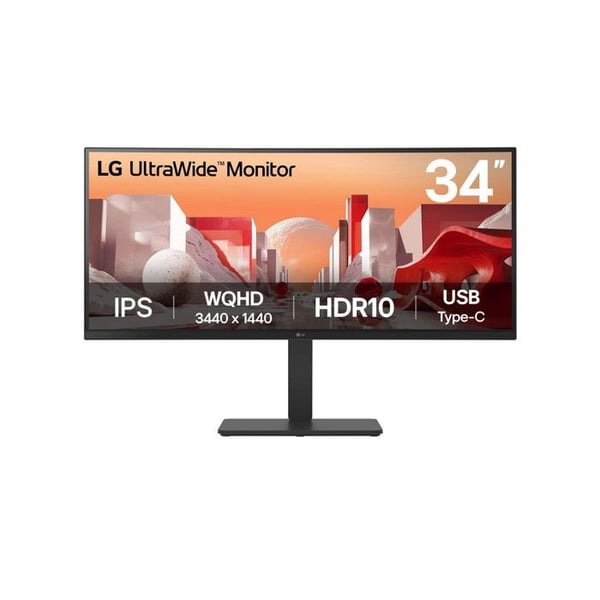 Monitor LG 34BA75QE-B 34" Curvo WQHD IPS HDR 21:9 för PC