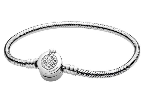 Armband - Pandora - 599046C01-19 - Sterling silver - 19 cm - Zirkoniumoxid