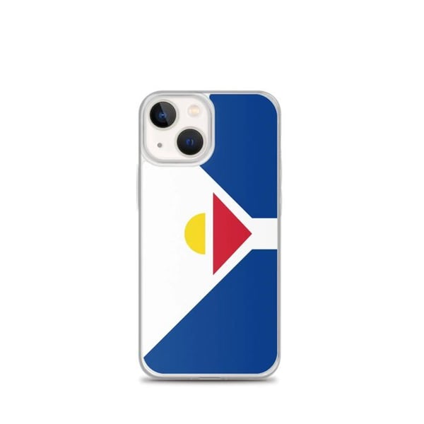 Coque Telefon Flagga Saint-Martin (Franska Antillerna) - iPhone 13 mini