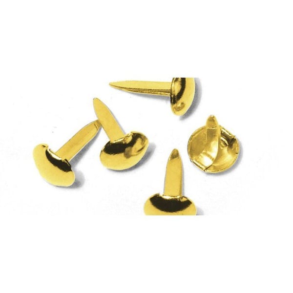 Parisisk hängslen Rund, 4+8 mm, blisterförpackning 75 st, guld