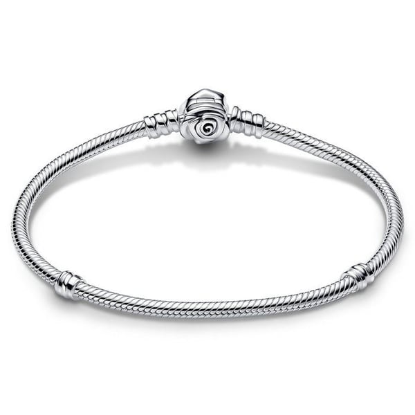 Armband Kvinna - Silver - 593211C00-19 - 19 cm - Metallstämpel - Hummerlåsförsedd