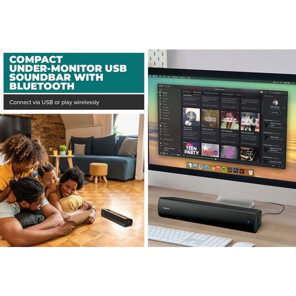 Ljudbar - Creative - Stage Air V2 - USB - Bluetooth - 20 Watt