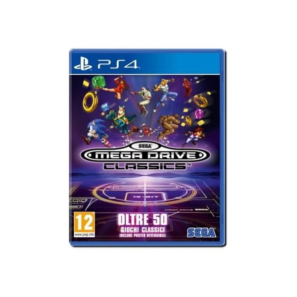 TV-spel - SEGA - Mega Drive Classics - PS4 - 1 till 2 spelare - Blu-Ray - Flerspråkig