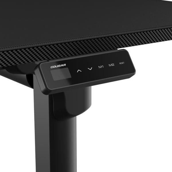 Skrivbord elektriskt stående - COUGAR - EGRAV180 - Justerbar höjd - Dubbel motor - 180x80 cm