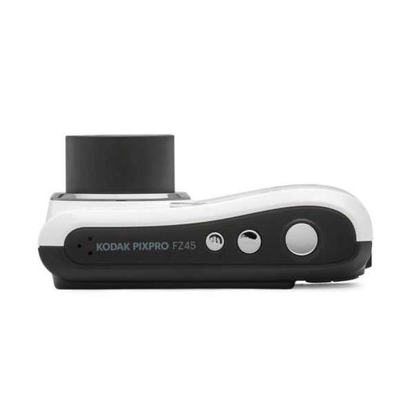 Kodak Pixpro FZ45 Friendly Zoom Digital Camera 16 Mill. pixel optisk zoom: 4 x vit Full HD-video, HDR-Vide