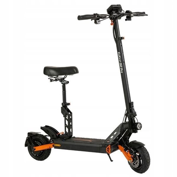 KuKirin G2 Pro Elektrisk Scooter Motor 600W - Batteri 48 V 15,6 Ah Version 2024 - Dæk 9" - Rækkevidde 58 km - Bremser til