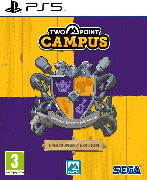 Videospel - SONY - Two Point Campus Inskrivningsutgåvan - Simulation - PS5 - Blu-Ray