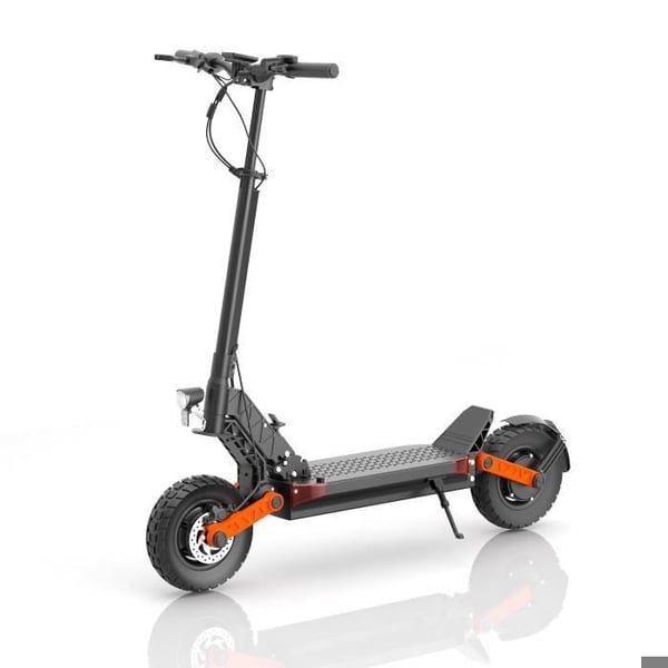 Elektrisk Kickboard JOYOR S10-S-Z Med Blinkers - Motorer 1000W*2 Batteri 60V18AH Räckvidd 70KM Skivbromsar - Svart