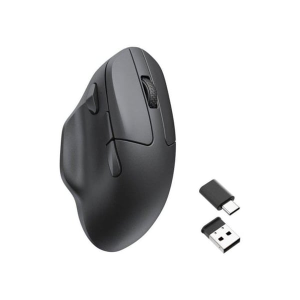 Keychron M7-A1 trådlös och kabelansluten mus 26000 DPI svart ergonomisk lätt