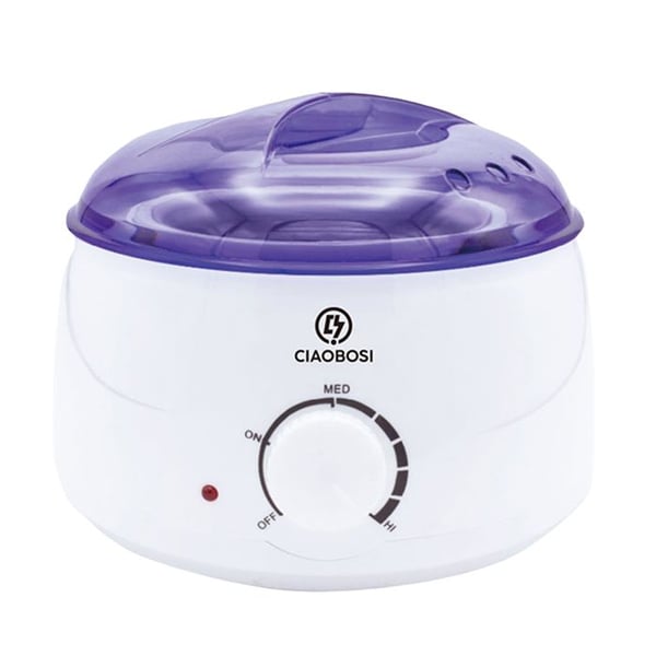 Elvärmare för vax - AVIZAR - 100W - 500ml - Multifunktion - Vit