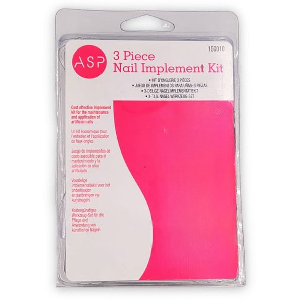 ASP - Nagelsalong Kit 3 delar -