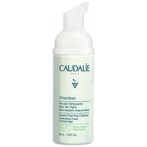 Rengörande Mousse - CAUDALIE - Vinoclean - 50 ml - Vegansk - Alla hudtyper Rengörande Mousse - CAUDALIE - Vinoclean - 50 ml - Vegansk - Alla hudtyper