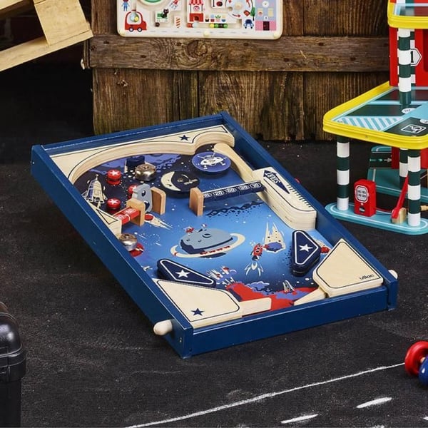 Vilac - Space flipperspel i trä