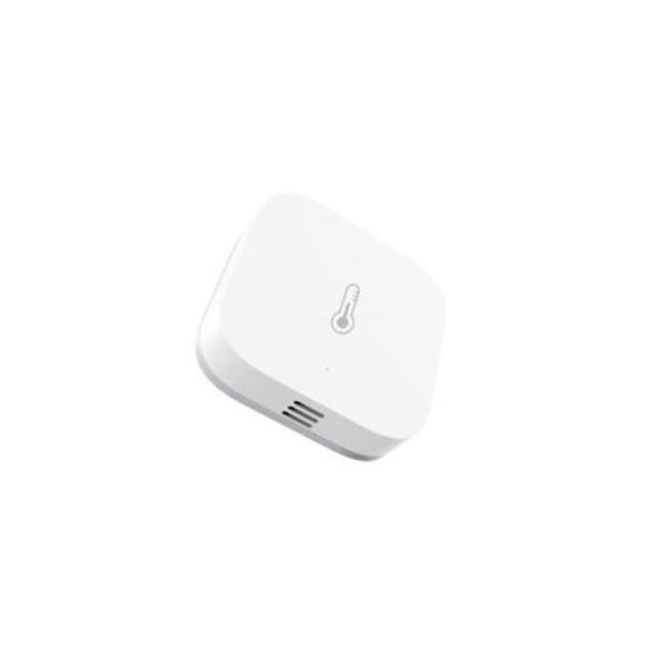 Temperatur- og fugtighedssensor - Aqara - TH-S02D - Hvid - Kompatibel med Apple HomeKit, Alexa, Google Home