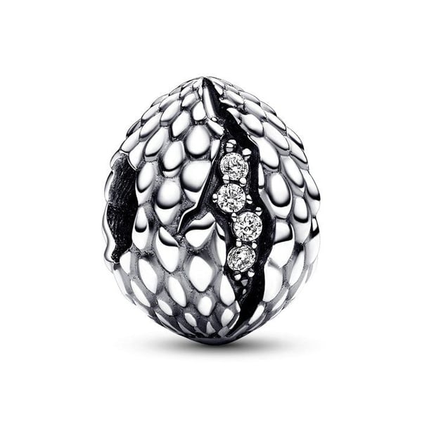 Pendentiv för kvinnor - Ej specificerat - 792962C01 - Fin silver 925/1000 - Kubisk zirkonia - Grå