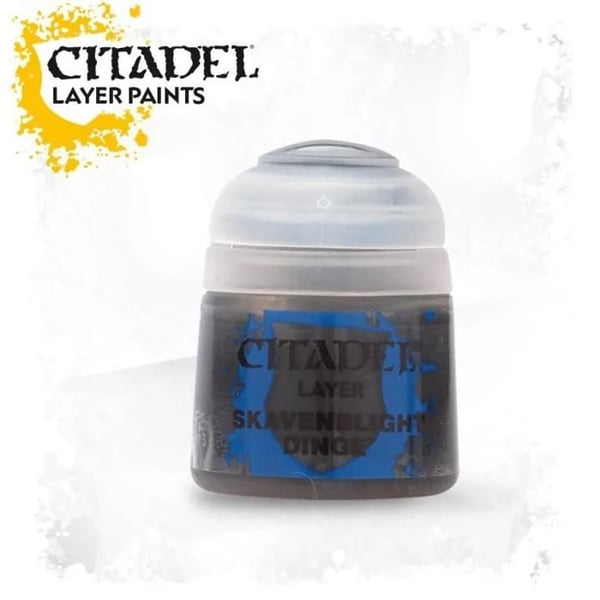 Målning - GAMES WORKSHOP - Citadel-Layer Skavenblight - Färg grå - 12 ml - Metallisk