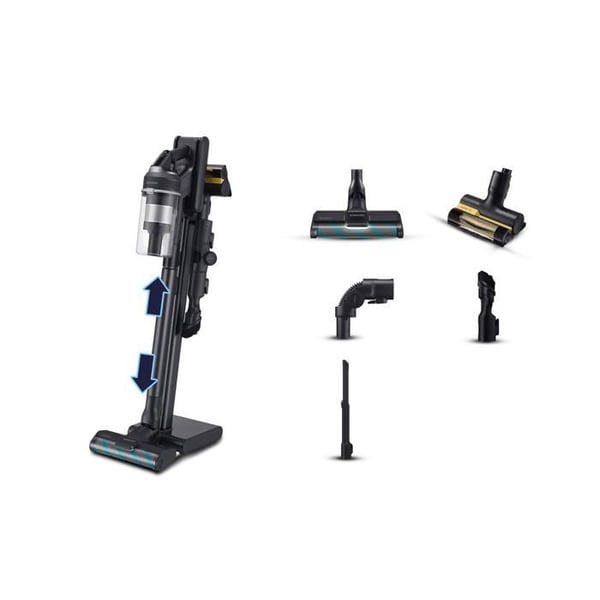 2-in-1 pölynimuri - SAMSUNG - VS20C955CTK - Musta - Monisykloninen - 580 W