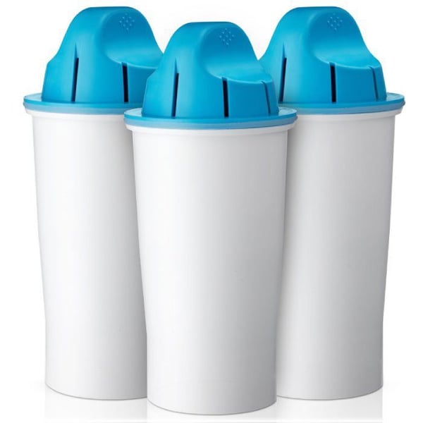 Filtres för karaff - QUELL - Eiva - 3-pack - Vattenrening - 480L per filter