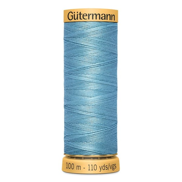 set med 5* 100m av Gutermann bomullstråd - Att 410 - 6526