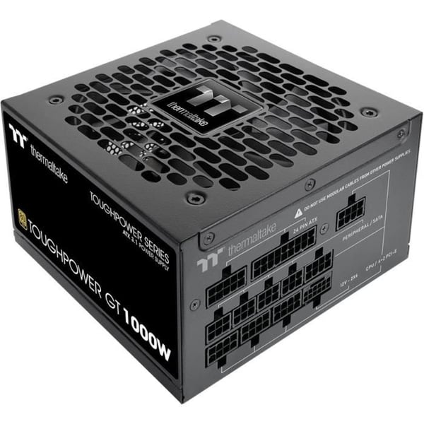 THERMALTAKE - Toughpower GT - PC-strömförsörjning - 1000 W - 80+ Guld - ATX3.1 - Fullmodulär - PCI-E 5.1 12VHPWR