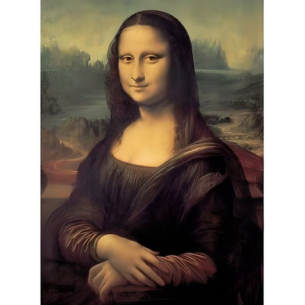 300 bitars pussel - RAVENSBURGER - Leonardo da Vinci: Mona Lisa - Målningar och målningar - Barn - 10 år gammal