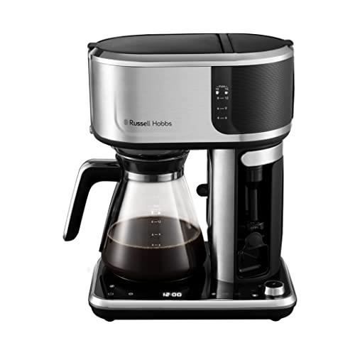 Cafetière - RUSSELL HOBBS - 1400W - 1,25L - Kallinfusion - Mjölkskummare