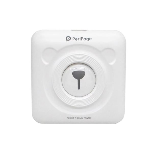 Peripage termisk skrivare - Mini Pocket Bluetooth - Vit