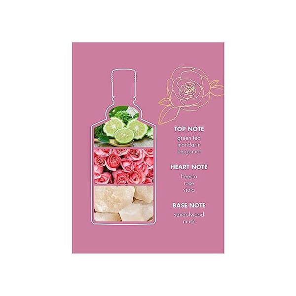 Unisex Parfume - 4711 - Floral Collection Rose - Eau de Cologne - 100 ml - Blomster noter